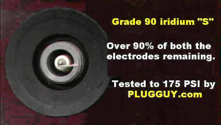 Grade 90 Iridium plug